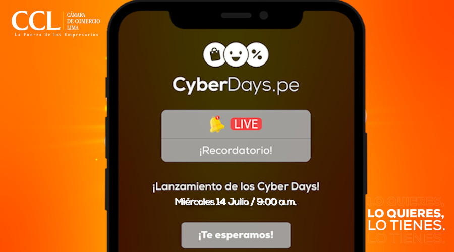 Conéctate al evento de Lanzamiento del Cyber Days